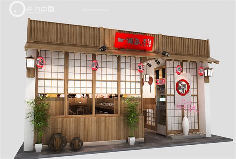 日式料理店面、韩式料理店面设计|三维|其他三维|点力中国 - 原创作品 - 站酷 (ZCOOL)