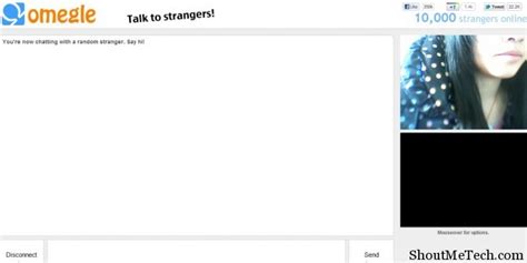 Omegle is a chat site that puts two strangers together in their ...