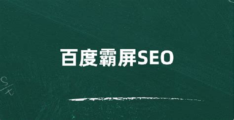 百度霸屏seo技术（简单的seo网站优化排名）-8848SEO