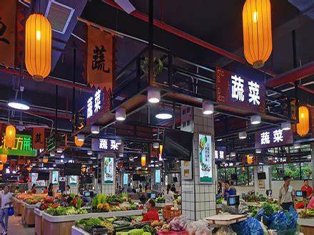 柳城智慧农贸市场（广西 柳州）-中科深信智慧农贸批发市场数字化平台