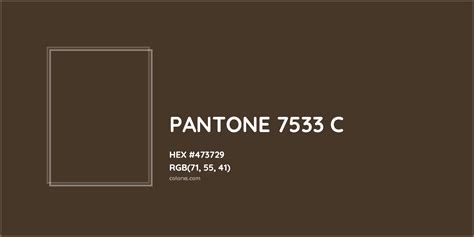 About PANTONE 7533 C Color - Color codes, similar colors and paints ...