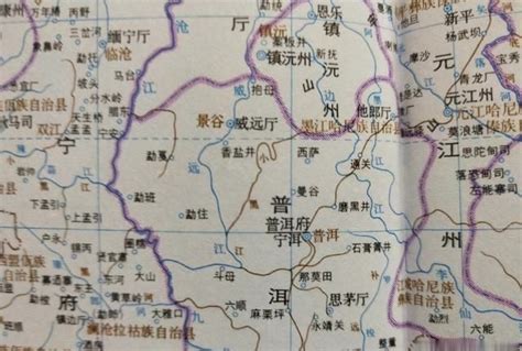 云南普洱孟连县地图,普洱市连县,云南普洱市连县_大山谷图库