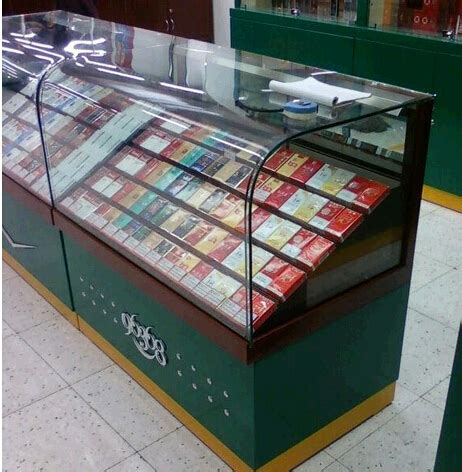超市烟酒柜收银台便利店名烟名酒香烟陈列柜木柜超市收银柜台吧台-阿里巴巴
