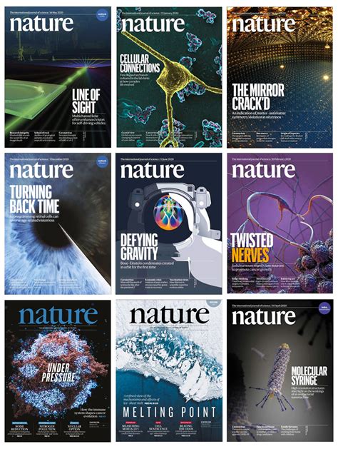 世界三大科学杂志 Nature世界知名科学杂志 - 书籍