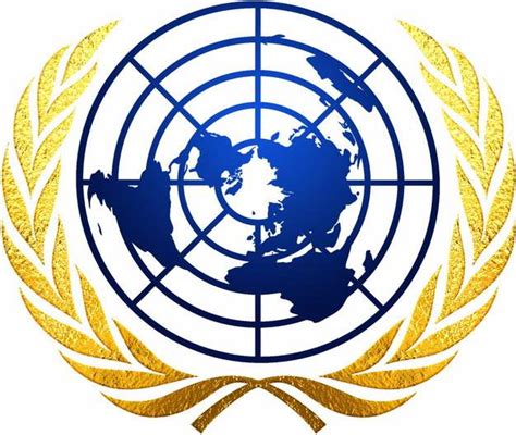 联合国徽记上面的图案有什么象征意义-百度经验