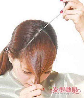 自己剪头发修刘海教学 发型师传授居家剪发技巧_发型打理 - 美发站