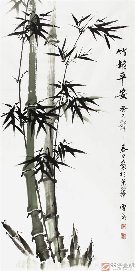 最漂亮的竹子画欣赏，一位擅长画彩竹的花鸟画家——赵俊贞_TOM资讯