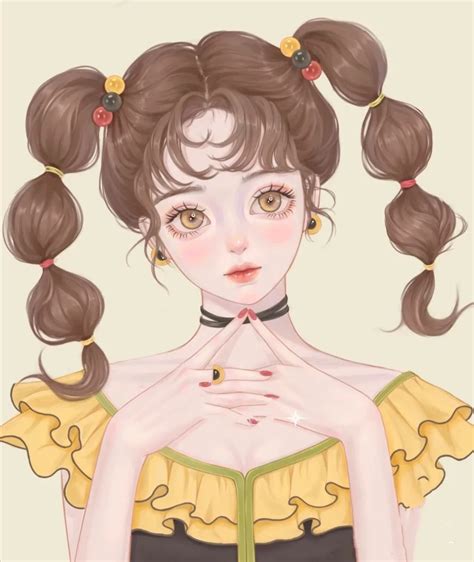 非主流卡通头像 女生