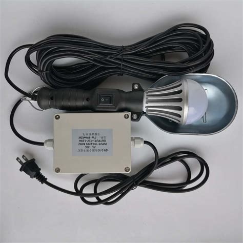 自带变压器 低压LED12V 手提修理工作照明行灯 金属容器作业灯 ...