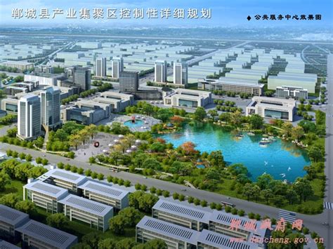 公共服务中心鸟瞰图_郸城县人民政府