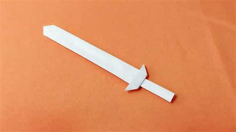 折纸剑he剑削(用纸折的拔刀剑) - 抖兔教育