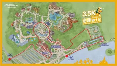 上海迪士尼地图电子版,上海迪士尼乐园导览图,上海迪士尼游玩路线图_大山谷图库