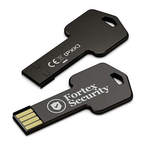 Usb Flash And Key Shows Secure Portable Storage Stock Photo - Alamy