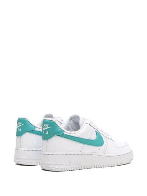 Nike Air Force 1 Low "White/Washed Teal" Sneakers - Farfetch