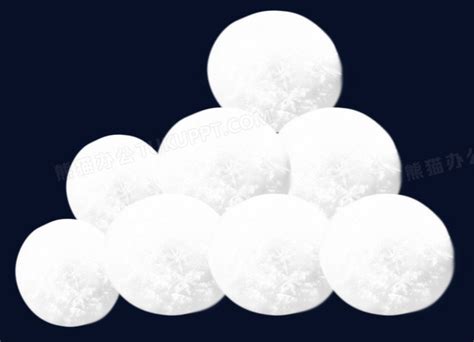 雪地上的雪球高清图片下载_红动中国