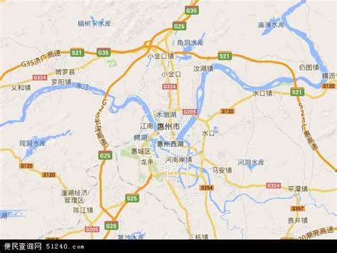 惠州市地图 - 惠州市卫星地图 - 惠州市高清航拍地图 - 便民查询网地图