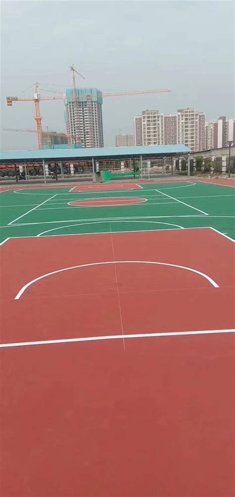 塑胶跑道地坪-户外运动场地地坪系列-深圳市添彩环氧地坪工程有限公司