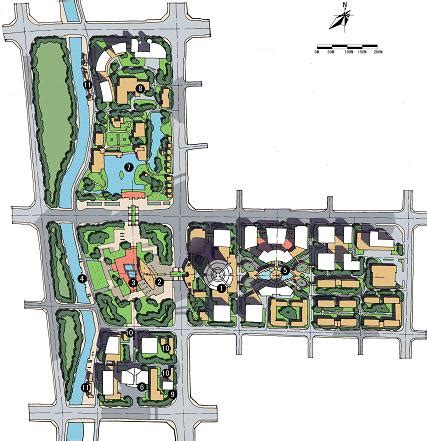 昆明市城市中央公园及CBD核心区概念规划方案——阿特金斯-优80设计空间