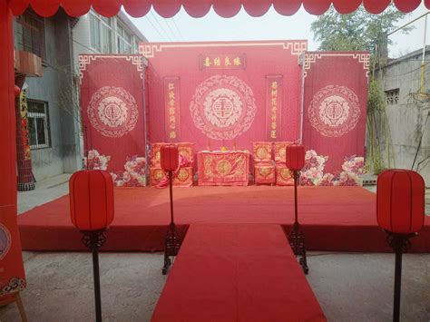 农村婚礼布置技巧 室内室外婚礼舞台搭建_北京婚庆公司