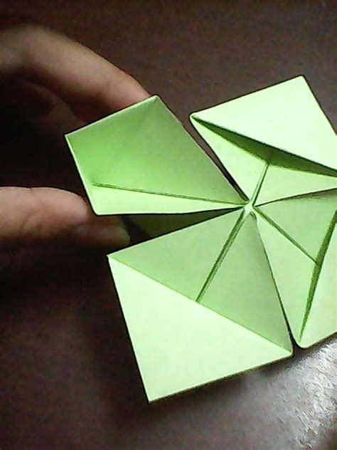 折纸手工简单四叶草(四叶草的手工折纸) - 抖兔教育