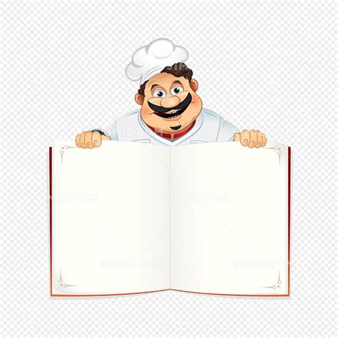 手绘卡通厨师免费下载图片素材免费下载 - 觅知网