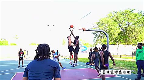 高中生美式篮球单挑，高效进攻_腾讯视频