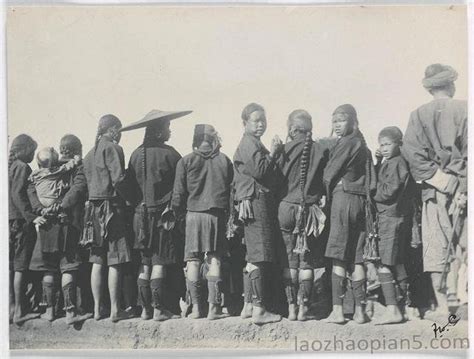 1922年云南思茅老照片 百年前的思茅人物风貌-天下老照片网