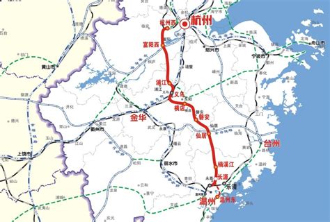 杭温高铁二期规划图一览- 杭州本地宝