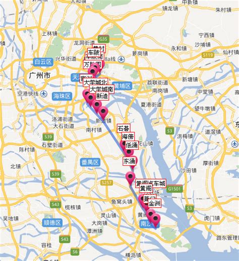 广州地铁线路图- 广州本地宝