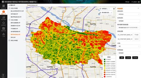 GIS成功案例：河北城乡规划大数据系统