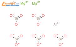 1327-43-1,硅酸铝镁盐化学式、结构式、分子式、mol – 960化工网