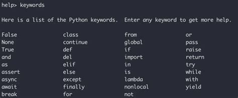 Python关键字_python的关键字-CSDN博客