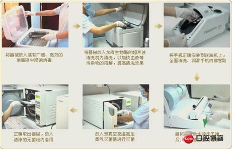 口腔器械清洗消毒灭菌流程宣传设计图__展板模板_广告设计_设计图库_昵图网nipic.com