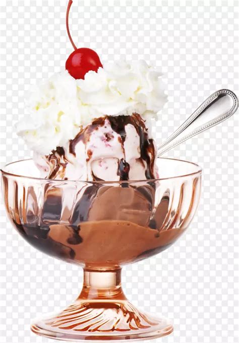 圣代软糖巧克力冰淇淋-冰淇淋PNG图片素材下载_图片编号1518225-PNG素材网