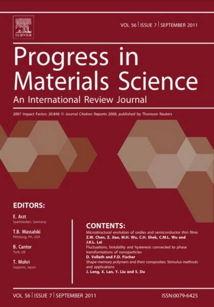 材料学科最权威的综述性期刊之一发表哈工大学术论文_中国聚合物网科教新闻