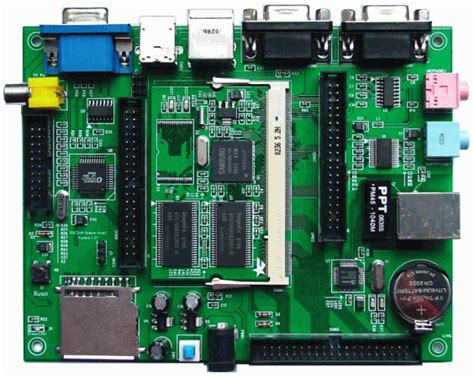 AT91RM9200 嵌入式开发板（G 版本） - ATMEL 爱特梅尔代理商BDTIC自主研发AT91RM9200开发工具G版本