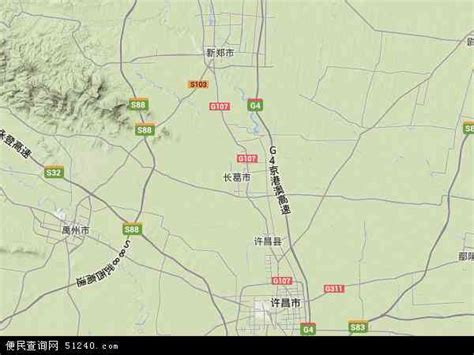 长葛市行政区划图 - 中国旅游资讯网365135.COM