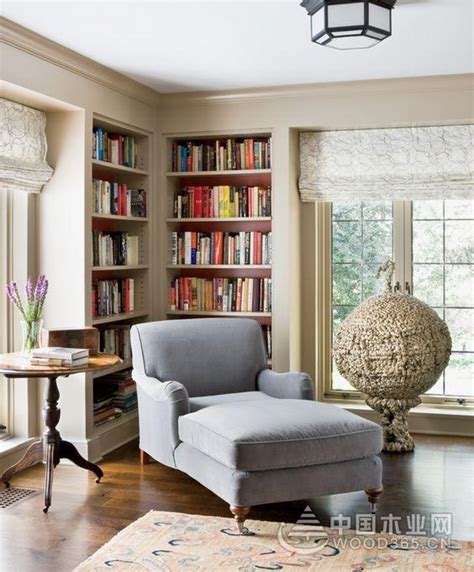 把书房装在转角处，再小的空间，都可以搞大！