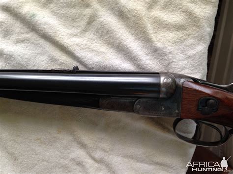 Engraved B. Searcy & Co. .577 Nitro Express Double Rifle | Rock Island ...