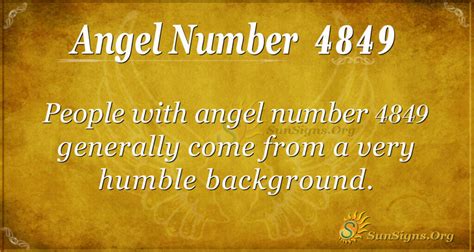 Angel number 4849: The story of your phenomenal rise from the scratch