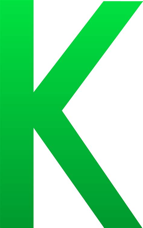 Letter K PNG Background Image - PNG Play