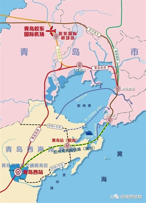 未来青岛西站至北站高铁直达，青岛市胶州湾跨海铁路方案研究启动 - 知乎