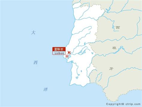 葡萄牙地图图片