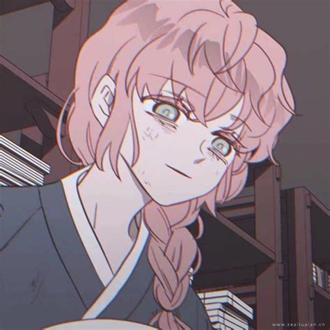 非主流画家桃子头像女孩