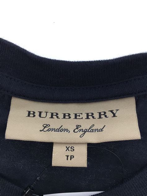 BURBERRY(バーバリー) / 19sSS/ポイントロゴコットンジャージーTシャツ/XS/コットン/NVY/8004054 | 古着の販売 ...