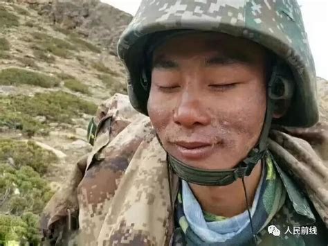 西藏墨脱军人最真实的照片 看第一张就泪目……_军事_环球网