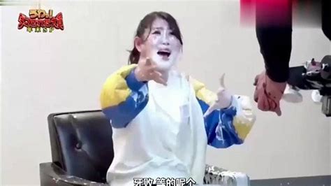日本综艺节目：《整人大赏》太过分了！美女直接被奶油炮喷一身！_腾讯视频