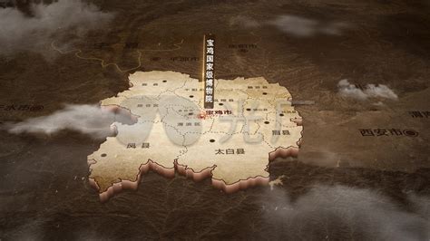 宝鸡市地图 - 中国地图全图 - 地理教师网