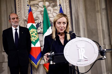 梅洛尼成为意大利首位女总理，宣布中右翼政府内阁名单__财经头条