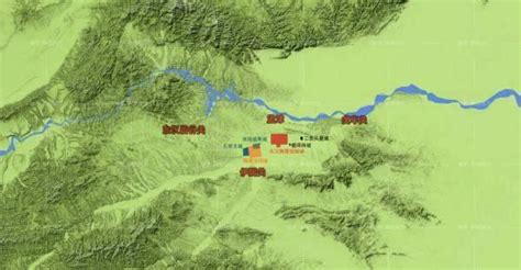 10幅山川地形图展示，四大古都为何成为首都|洛阳|古都|山川_新浪新闻